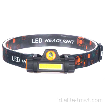 Headlamp magnetik yang dapat diisi ulang USB